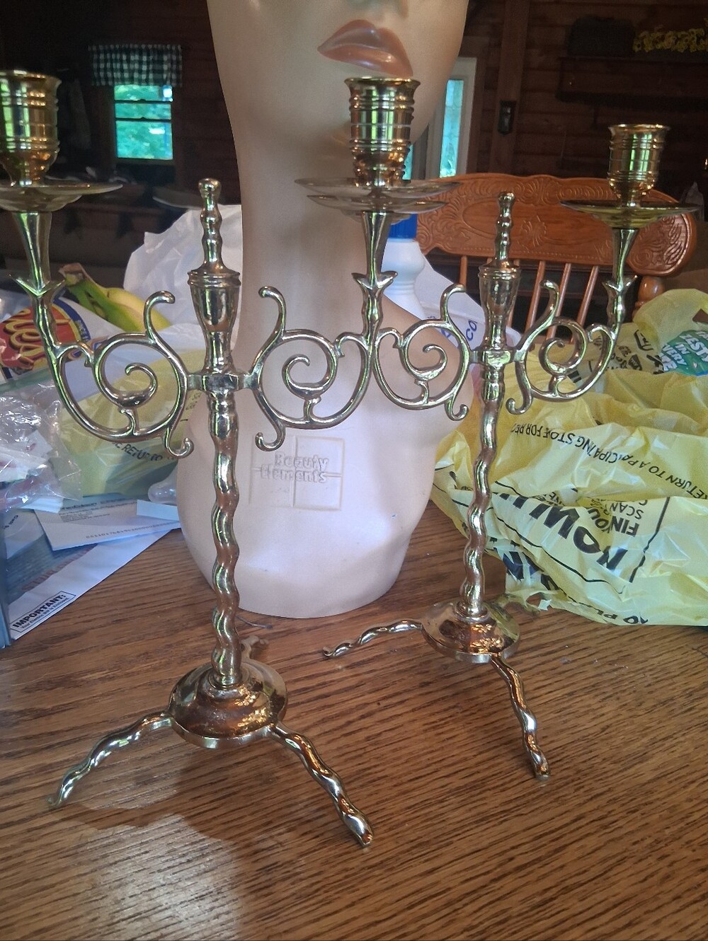 Brass Candle Holders